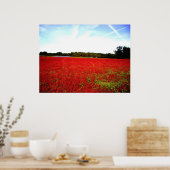 Poster Champs de rubis (Cuisine)
