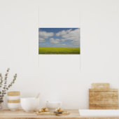 Poster Champs des Prairies Imprimer Imprimantes du paysag (Cuisine)