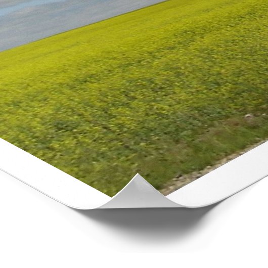 Poster Champs des Prairies Imprimer Imprimantes du paysag (Coin)