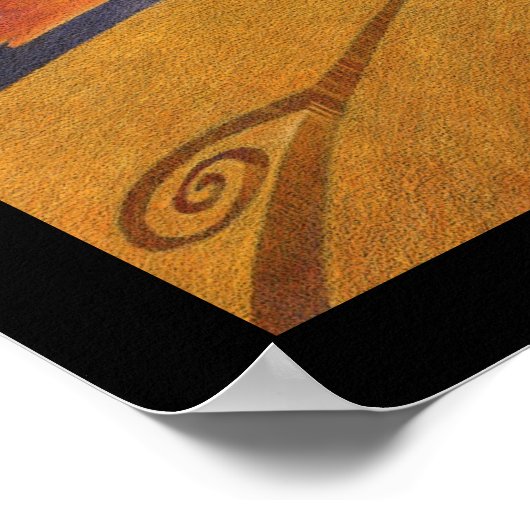 Poster Champs d'été (Coin)