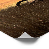 Poster Champs d'or (Coin)