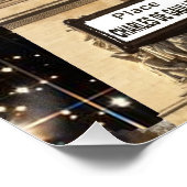 POSTER CHAMPS-ELYSEES (Coin)