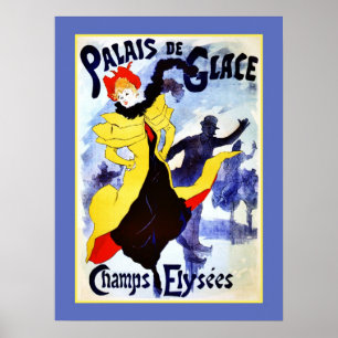 Poster Champs Elysées de Palais de Glace