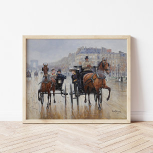 Poster Champs-Élysées   Jean Béraud