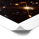 Poster Champs profonds de Hubble (Coin)