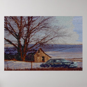 Poster Champs récoltés