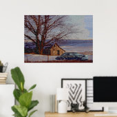 Poster Champs récoltés (Bureau à domicile)