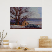 Poster Champs récoltés (Cuisine)