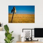 Poster Champs solitaires (Bureau à domicile)