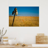 Poster Champs solitaires (Cuisine)