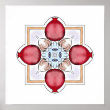 Chance juive - grenade, hamsa, ail