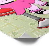 Poster Chance Nous A Fait Soeurs, Coeurs Nous Fait Amis (Coin)