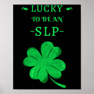 Poster Chanceux D'être Un T-Shirt De La Saint-Patrick Slp