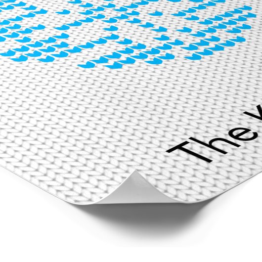 Poster Chandail de Noël (Coin)