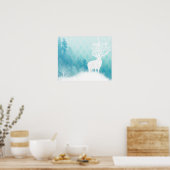 Poster Chandelier Elk (Cuisine)