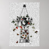 Poster Chandelier fraise (Devant)