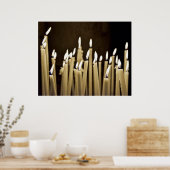 Poster Chandelles de tir (Cuisine)