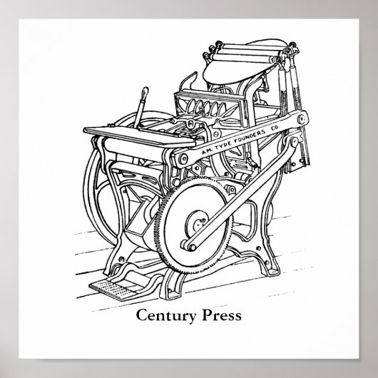 Poster - Chandler et presse à lettres de prix (Devant)