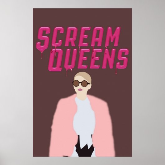 Poster chanel (Devant)