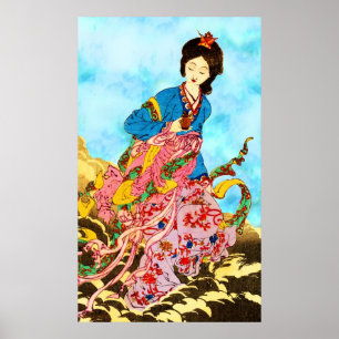 Poster Chang'e, déesse de la lune