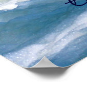 Poster Changement, Cascade Motivation de l'eau Imprimer (Coin)