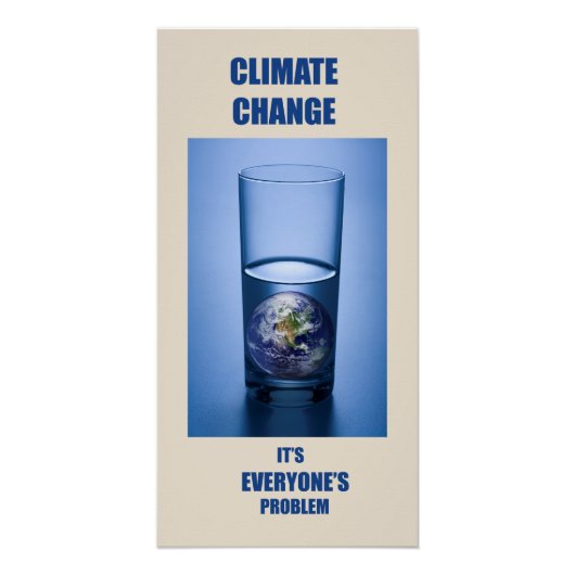 Poster Changement climatique (Devant)