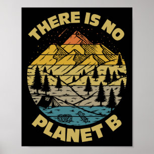 Poster Changement Climatique Il N'Y A Pas De Planète B Jo