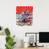 Poster Changement Obama (Bureau à domicile)