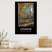 Poster Changement sur l'affiche Inspiration Pinyon Mesa (Cuisine)