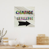 Poster Changer Défi (Cuisine)