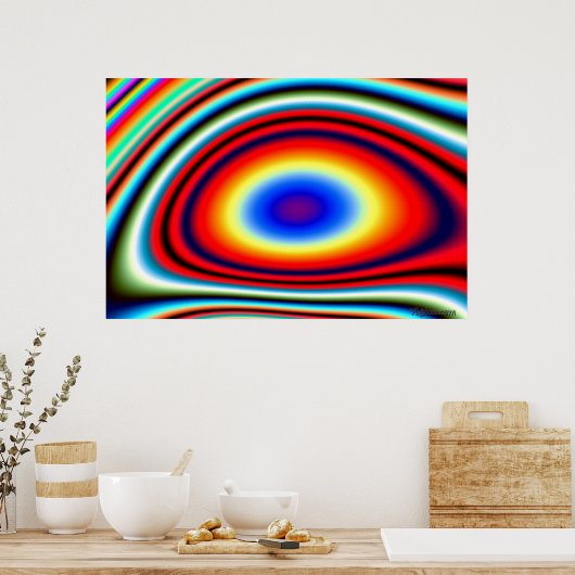 Poster "Changer l'humeur" (Cuisine)