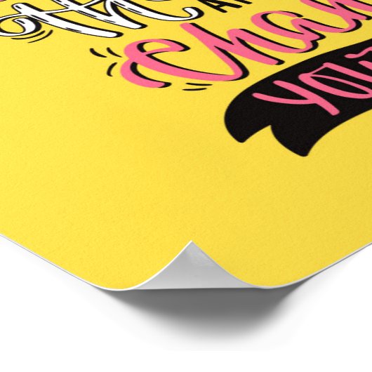 Poster Changer vos pensées (Coin)