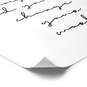 Poster Changez vos pensées et vous changerez votre monde (Coin)