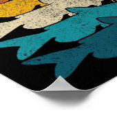 Poster Channel Catfish Vintage Fish Catfish Fishing (Coin)