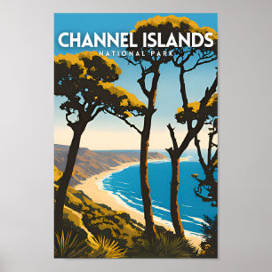 Poster Channel Islands National Park Travel PS