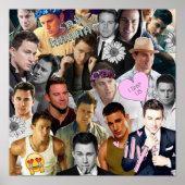 Poster Channing Tatum Collage (Devant)