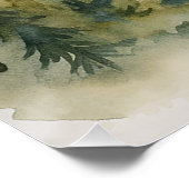 Poster Chanson de la Bible Salomon Forêt Mariage chrétien (Coin)