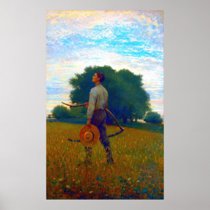 Poster Chanson de la Lark Winslow Homer 1876