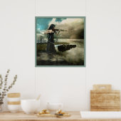 Poster Chanson de la mer (Cuisine)