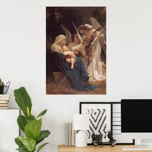 Poster Chanson de l'affiche de l'ange (Bureau à domicile)