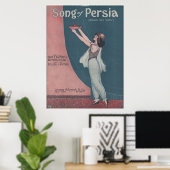 Poster Chanson de Perse de 1922 (Bureau à domicile)