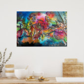 POSTER CHANSON DE ROLAND/ COMBAT DES CHEVALIERS EN TOURNO (Cuisine)