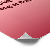 Poster Chanson de Salomon 8:6 (Coin)