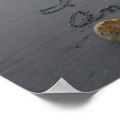 Poster Chanson de Salomon de Beachwrite 6:3 Horizontal (Coin)