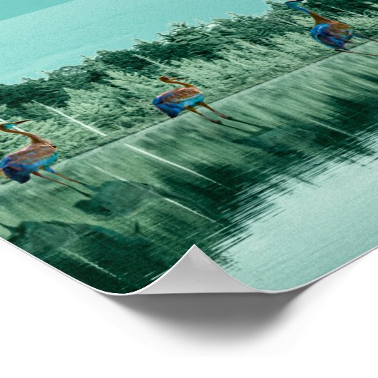 Poster Chanson D'Eau Couverture Bébé Jouer Cartes (Coin)