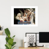 Poster Chanson des Anges Bouguereau (Bureau à domicile)