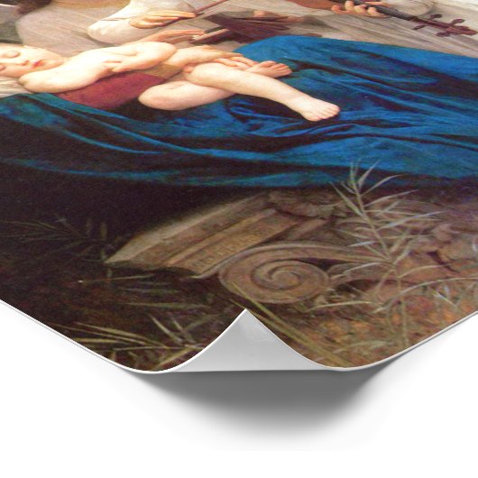 Poster Chanson des Anges - William-Adolphe Bouguereau (Coin)