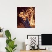 Poster Chanson des Anges William Bouguereau (Bureau à domicile)