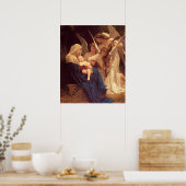 Poster Chanson des Anges William Bouguereau (Cuisine)