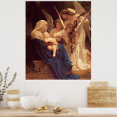 Poster Chanson des Anges William Bouguereau Beaux Arts Po (Cuisine)